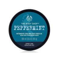 The Body Shop Peppermint Intensive Cooling Foot Rescue 100 ml. Bodyshop ครีมทาเท้า
