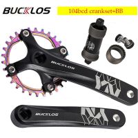 104BCD crank 170mm Crankset 30T 32T 34T 36T 38T Sprocket with Bottom Bracket Mountain Bicycle Crank set Accessories