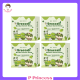 4 ก้อน Broccoli Herbal Scrub Soap สบู่สครับบล็อคโคลี่ ขนาด 35 g.