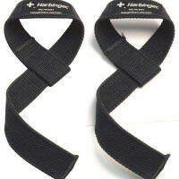 Harbinger Cotton Lifting Strap-Black F