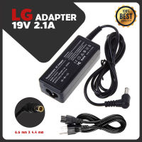 AC DC Power Supply Charger Adapter Cord Converter 19V 2.1A (6.6*4.4mm) For LG Monitor LCD TV