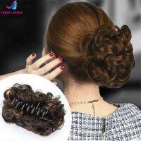 sanhe Korean Fashion Women Wig With Chic Flower Curly Hair Clip