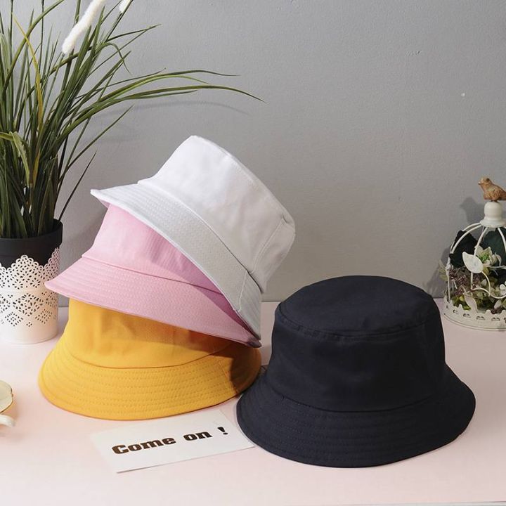 พร้อมส่ง-หมวกบักเก็ต-ผ้าหนา-สีพื้น-ทรงสวย-งานส่งออก-made-in-korea-มี-11-สี-h5