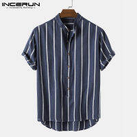 Medussa INCERUN Mens Casual ลาย Hippy แขนสั้น T เสื้อหลวม Beachs ทำงาน Top เสื้อแฟชั่นสตรี