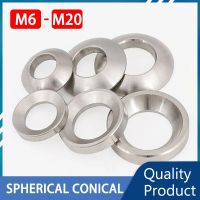 304 Stainless Steel Conical Washer Solid Countersunk Spherical Gasket Concave Convex Cone Washer M6 M8 M10 M12 M16 M20 M24 Nails Screws  Fasteners