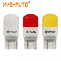 (Premium car) HYZHAUTO T20เซรามิกหลอดไฟ7443 W21/5วัตต์7440 W21W LED ไฟรถยนต์3030 LED อัตโนมัติย้อนกลับที่จอดรถโคมไฟสีแดงสีขาวสีเหลืองอำพัน12-24โวลต์2ชิ้น