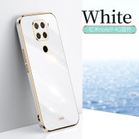 Xiaomi R Edmi หมายเหตุ9 4กรัมกรณีหรูหราชุบปลอก R Edmi Note9 Soft TPU 6D กันกระแทกกลับโทรศัพท์ปก