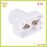 Canli 1PC White Square Lamp Holder สำหรับ E17 E14 LED Light bulbs Aging-Test Light BASE