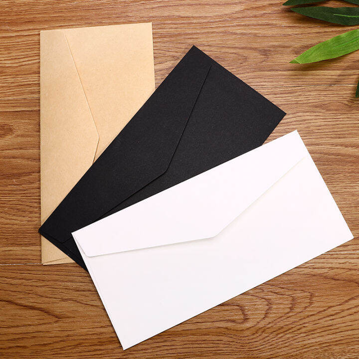 50pcs / lot Black White Art And Hobby Paper Envelope Retro European