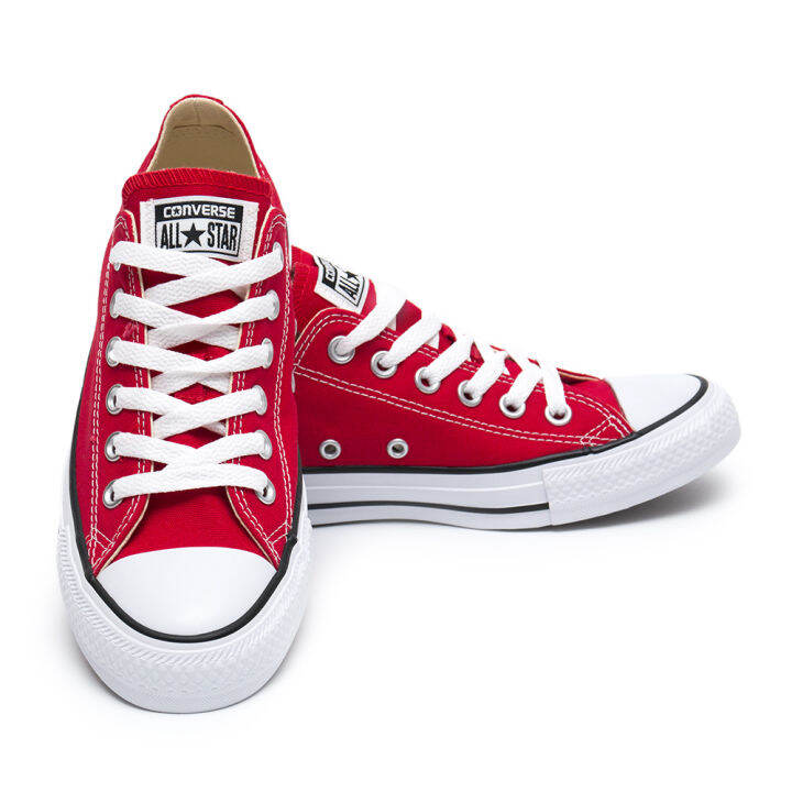 Converse Chuck Taylor All Star Core Men' s and women's shoes color red ...