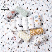 Kangobaby My Soft Life Fashion Muslin Swaddle Baby Receiving Blanket Squares Babyroom Decor 100 Cotton Infant Quilt