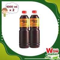 Kinzan Japanese Sauce 1000 ml X2 Bottle   WOW..!คินซัน ซีอิ๊วญี่ปุ่น 1000 มล. x 2 ขวด