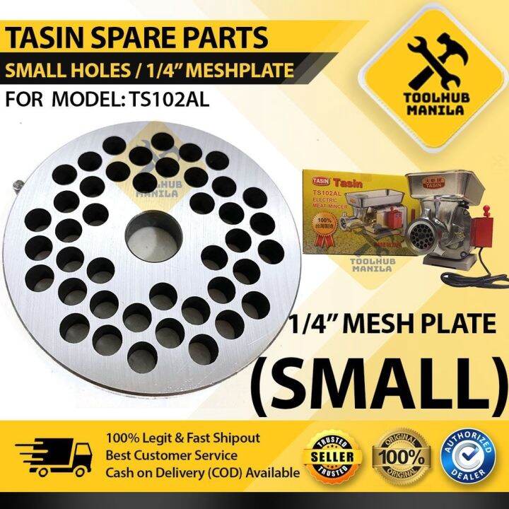 Hot Tasin Meat Grinder Blade 1/4 Mesh Plate (Smallest Hole) Spare Parts