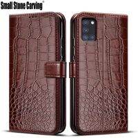 【Enjoy electronic】 Flip Case For Samsung Galaxy A31 Case retro Leather Wallet Cover For Samsug A 31 Phone Bag Case Galaxy A31 Magnetic Book Cover