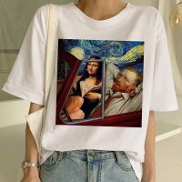 Van Gogh T Shirt For Women Artistic Painting T Shirt Funny Print Short Sleeve T Shirt Ullzang T Shirts For Women