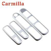 Carmilla ABS Chrome Car Window Lifter Panel Cover Sticker Car Styling For Peugeot 3008 Year 2014 2015 2016 2017 Modification