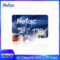 Netac Micro SD Card 32gb 64gb การ์ดแสดงผล 128gb 256gb 512gb การ์ดหน่วยความจําแฟลชสําหรับกล้อง 4K Tachograph การตรวจสอบสวิตช์โทรศัพท์