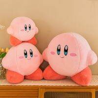 Wthnoa 30/40Cm Star Kirby หมอนของเล่นผ้ากำมะหยี่การ์ตูนสีชมพูเคอร์บี้ตุ๊กตานุ่มยัดไส้น่ารักโซฟาของขวัญวันเกิดหมอนอิงสำหรับเด็ก