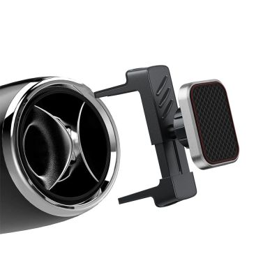 Magnetic Car Holder for Round Vent Mount 360° Rotation Magnets Cell Iphone