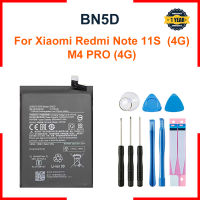 (มีในสต็อก) สำหรับ Xiao Mi 5000MAh แบตเตอรี่ BN5D สำหรับ Xiaomi Redmi หมายเหตุ11 S 11 S 4G M4 PRO 4G แบตเตอรี่ศัพท์มือถือ **