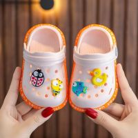 Boys Girls Shoes Hole Sandals 2022 Cartoon Child Shoes Beach Indoor Cute Non-slip Soft Bottom Sandals Kids Sandals Beach Shoes