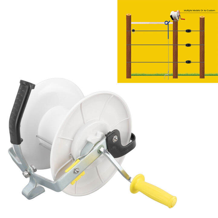Fence Electrified Rope Winder Electric Fence Wire Reel Locking Function