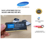 Ram Laptop DDR5 16Gb Bus 4800 Crucial.Chính hãng,bảo hành 3 năm 1 đổi 1
