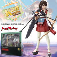 ของแท้ 100% Action Figure Max Factory จากการ์ตูนเรื่อง Kancolle Kantai Collection Kan Colle คันไตคอลเลกชัน เรือรบ โมเอะ คังโคเระ Akagi อาคากิ อากากิ ชุดนักเรียน เรือบรรทุกเครื่องบิน High School Uniform งานแท้ แอ็คชั่น ฟิกเกอร์ ฟิกม่า มังงะ Model Figma