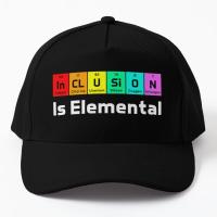 Inclusion Is Elemental Lgbt Flag Pri Baseball Cap Hat Casquette Boys Summer Hip Hop Women Sun Fish Spring

 Snapback Sport