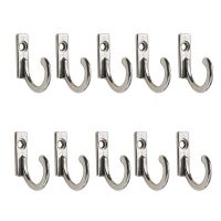 10Pcs Storage Rack Wall Hooks for Home Coats Hat Clothes Hanger Towel Keys Wall Mounted Hooks Clothes Hangers Pegs