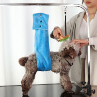 No Sit Pet Haunch Holder Dog Grooming Arm Restraint Dog Cat Grooming Hammocls Restraint Harness Dog Cat Nail Clip Trimming Tool