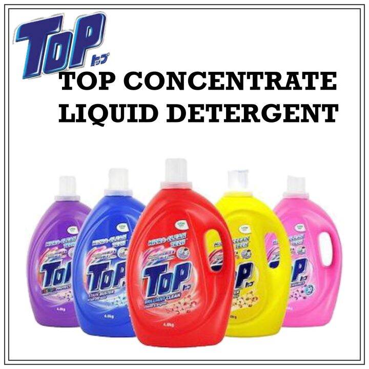 Top Liquid Detergent Brilliant Clean 4.0KG Lazada