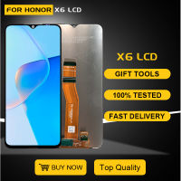 6.5นิ้วสำหรับเหมาะสำหรับเหมาะสำหรับ Honor X6 Lcd Touch Screen Digitizer X6 2022 VNE-LX1 VNE-LX2จอแสดงผลเครื่องมือ