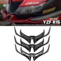 MKLIGHTECH For YAMAHA YZF R15 V3.0 2017-2021 Front Fairing Winglets Aerodynamic Wing Shell Cover Protection Guards YZF-R15 V3