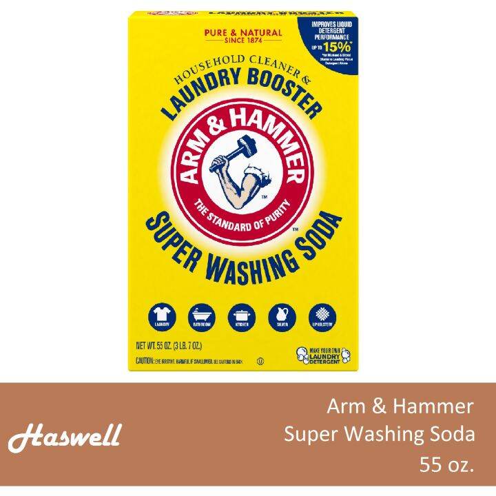 Arm & Hammer Super Washing Soda 55 oz. Lazada PH