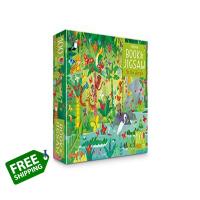 Very pleased. หนังสือภาษาอังกฤษ BOOK &amp; JIGSAW: IN THE JUNGLE (100 PCS)