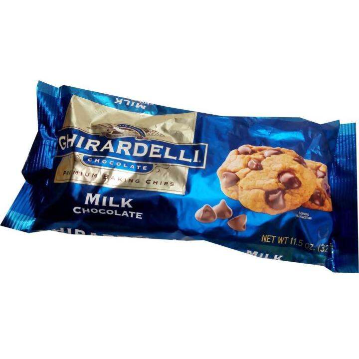 Ghirardelli Milk Chocolate Chip 326g Lazada.co.th
