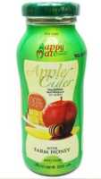 Happy Mate Apple Cider Wild Honey 200 ml. แฮปปี้เมทแอปเปิ้ลไซเดอร์น้ำผึ้งป่า 200มล.