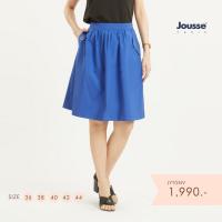 Jousse skirt กระโปรง จีบรอบ ทรงแฟชั่น สีน้ำเงิน (JYTGNV)