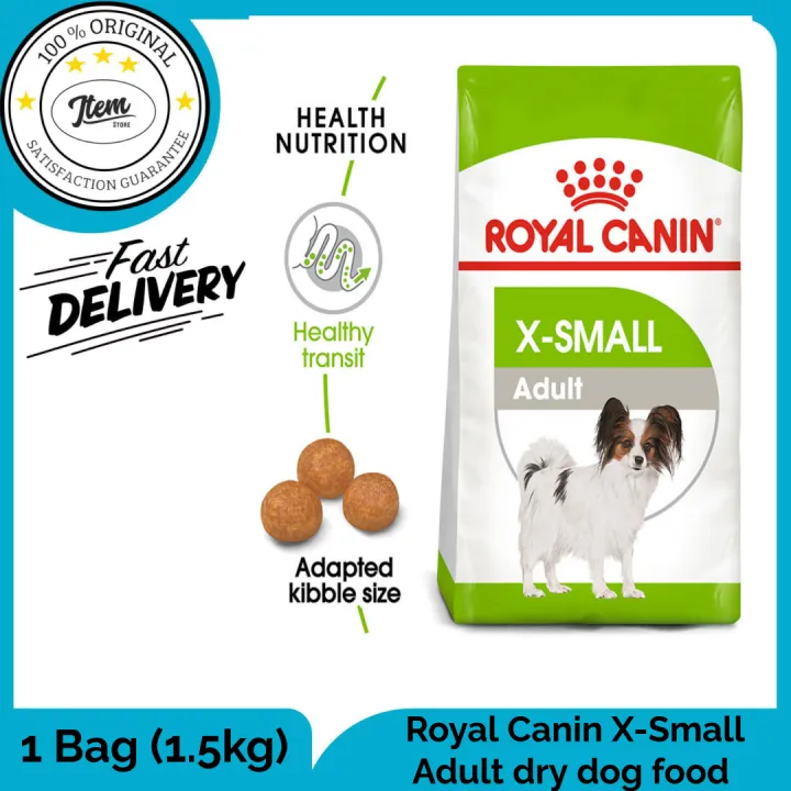 Royal Canin X-Small Adult dry dog food 1.5 kg | Lazada PH