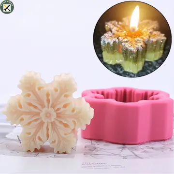 Flowers Silicone Mold Handmade Soap Candle Molds Cake Baking Decorating  Tools