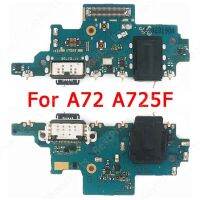 บอร์ดชาร์จเดิมสําหรับ Samsung Galaxy A72 พอร์ตชาร์จขั้วต่อ Usb Ribbon Socket Pcb Dock Replacement ซ่อมอะไหล่