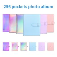 ﹊⊕✚ 256 Pockets Large Capacity PU Leather Cover Mini Photo Album for Polaroid Fujifilm instax Mini 11 9 Film Photocard Holder Book