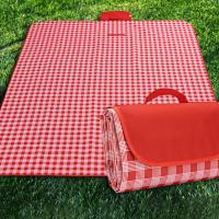 Picnic Blanket Folding Sand Proof Picnic Cushion Oxford Cloth Bright Color Camping Mat For Hiking Sleeping Pads