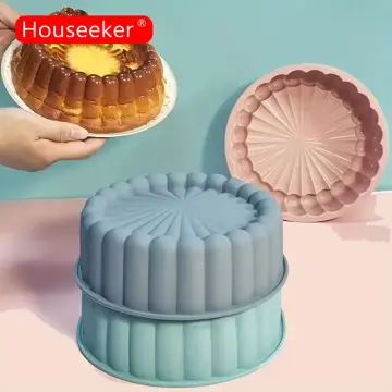 Silicone Cake Mold Round Cakes Pan Charlotte Cake Pan 3D Cake Baking Mold  Bread Tray Birthday Cake Dessert Pan DIY Baking Tools