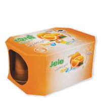 เจเล่ ซูเปอร์ ไลท์ เยลลี่คาราจีแนน รสส้ม 125 มล. แพ็ค 6 ถ้วย Jele Jele Super Light Orange 125 ml x 6 โปรโมชันราคาถูก เก็บเงินปลายทาง