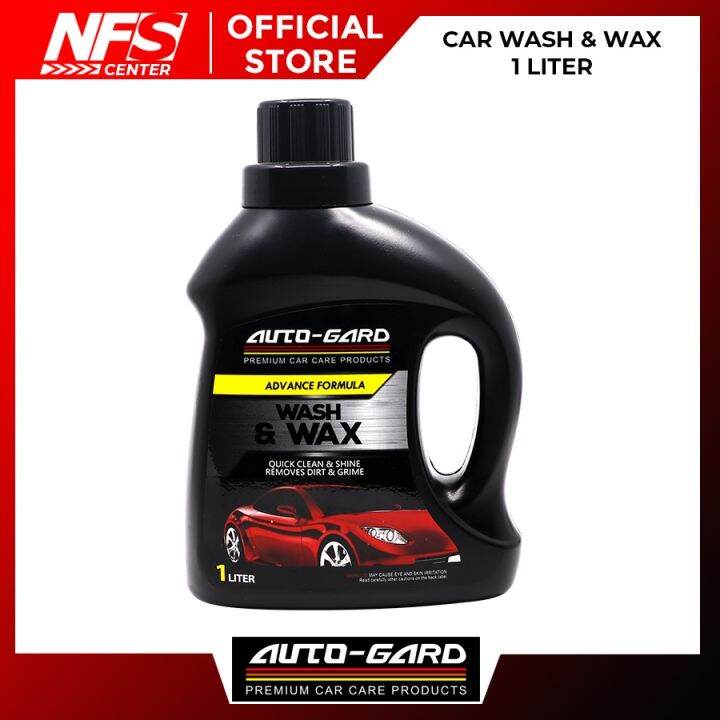 Autogard (Black) Premium Car Wash and Wax 1L Lazada PH