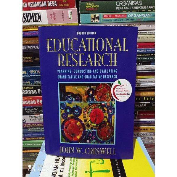 Educational Research 4th 4e 4 fourth edition by John W. Creswell Lazada
