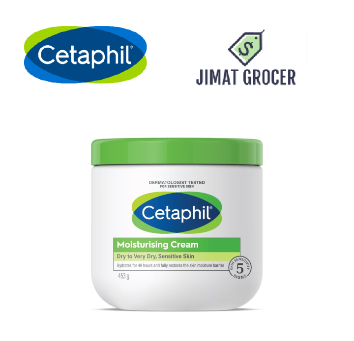 Cetaphil Moisturizing Cream for Face & Body 453g [09/2025 Expired] Lazada