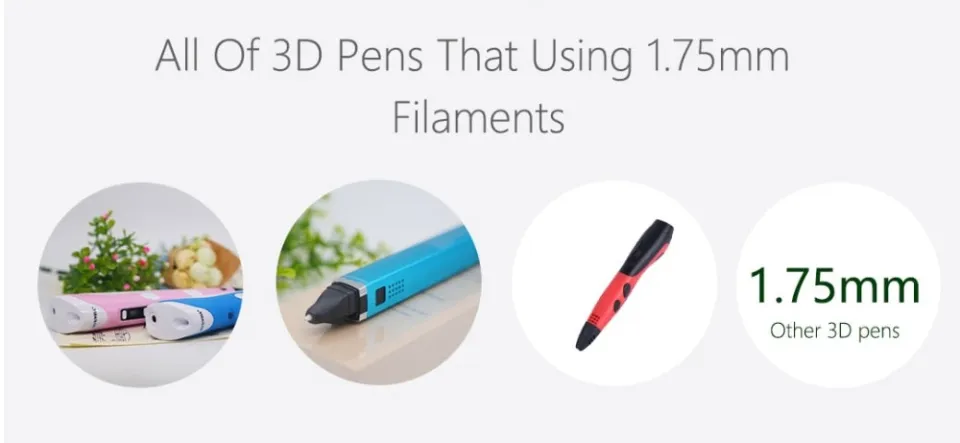 PLA Filament For 3D Pen,10/20/30 Rolls Diameter 1.75mm Filament For 3D  Printing